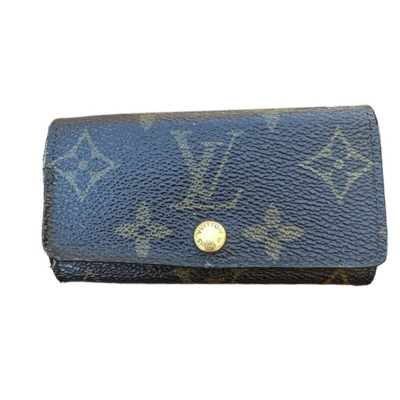 Louis Vuitton Handbags - -RA0912 Authentic Louis Vuitton 4 hook Key Holder